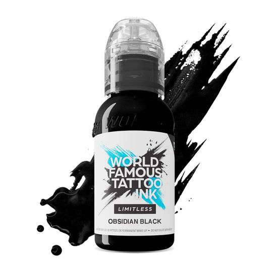 World Famous Ink "Triple Obsidian Black" 30 ml Flasche