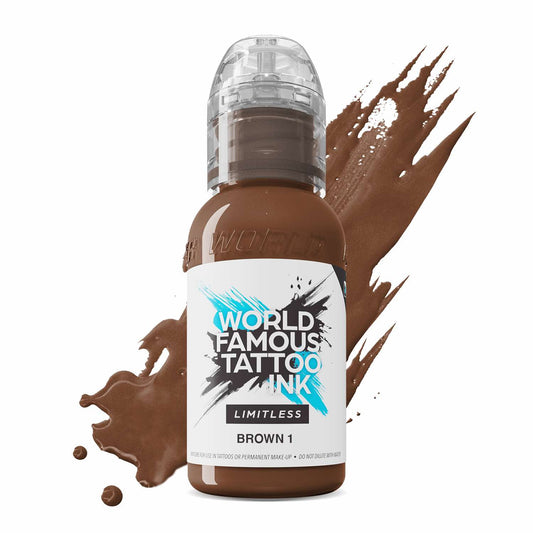 World Famous Ink "Brown 1" in der 30ml Flasche